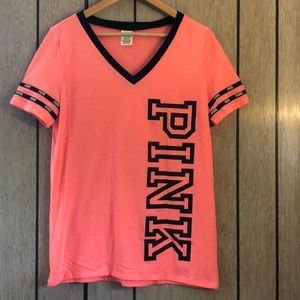 Pink Victoria’s Secret V-Neck